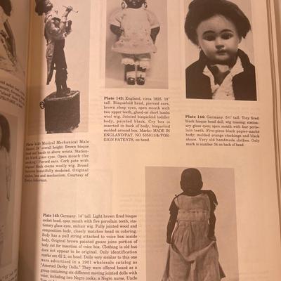 Vintage doll book