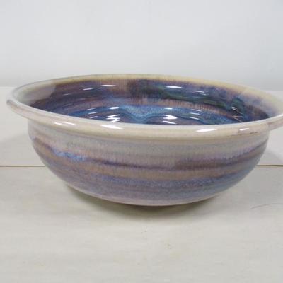 Handmade Signed Pottery Bowl