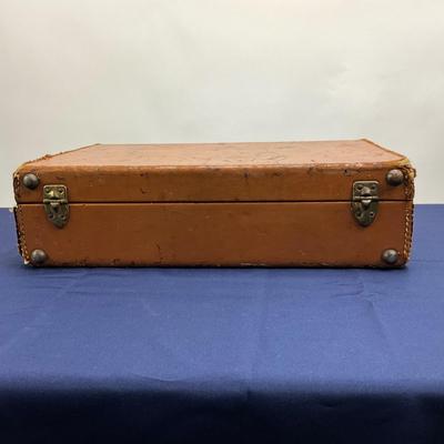 494 Vintage Tan Briefcase