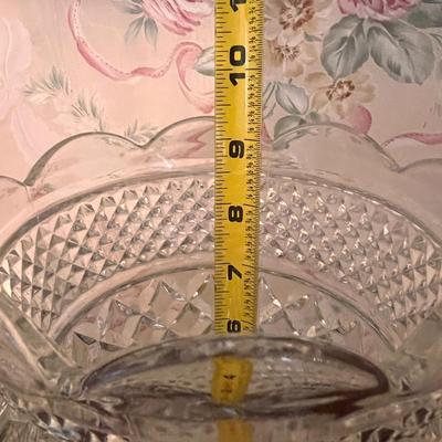 Large Lot Crystal, Cut Glass Serving-Ware, Decor