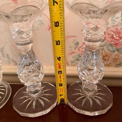 Large Lot Crystal, Cut Glass Serving-Ware, Decor