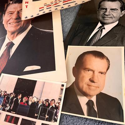 Large Vintage Presidential Collectibles, Ephemera, Books, Posters