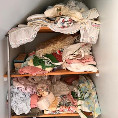 Entire Contents Linen Closet