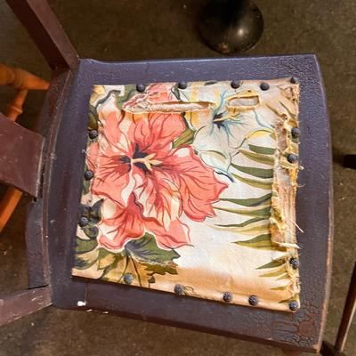 Lot of 3 Antique Chairs - Rocker, Child