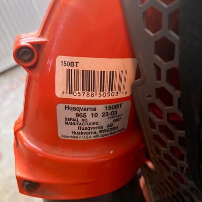 Husqvarna 150BT Backpack Blower