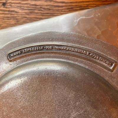 Lot Vintage Serving-ware incl. Silver Over Copper
