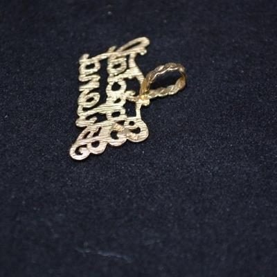 14k "Special Friend" Pendant 1.5g