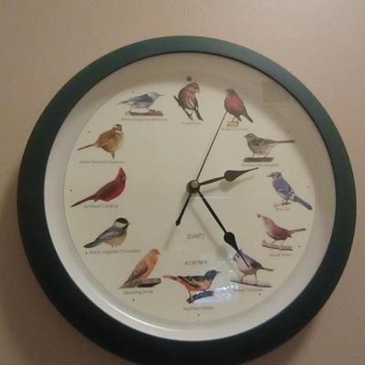 Singing Bird Clock- Battery Operated