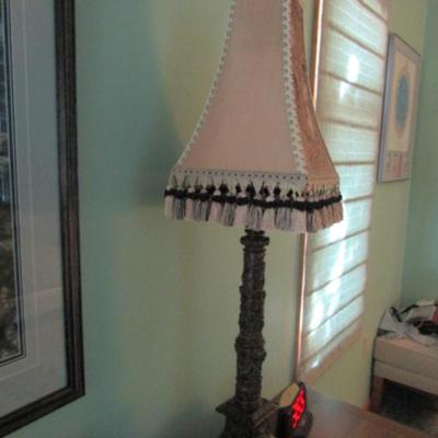 Pair of Decorative Table Top Lamps with Shades