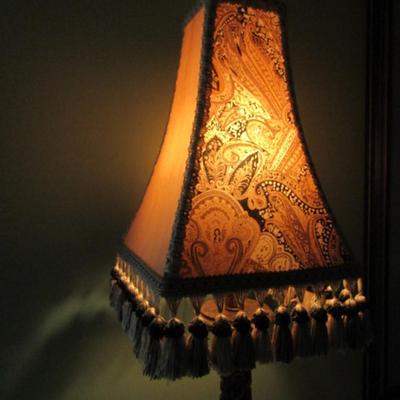 Pair of Decorative Table Top Lamps with Shades