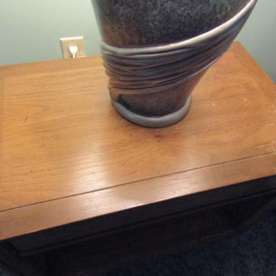 Solid Wood Nightstand from Henry M. Goodman Furniture (No Contents)- Approx 26