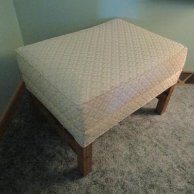 Upholstered Ottoman/Seat- Approx 25