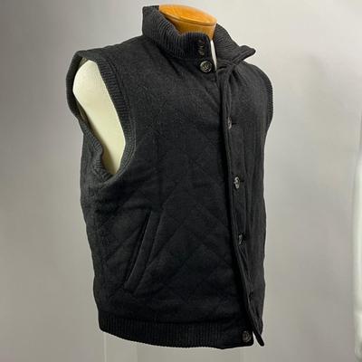 1544 LORO PIANA Men's Cashmere Quilted Vest