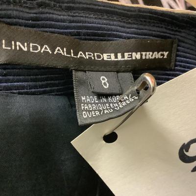 1548 Linda Allard-Ellen Tracy Ribbed Floral Jacket
