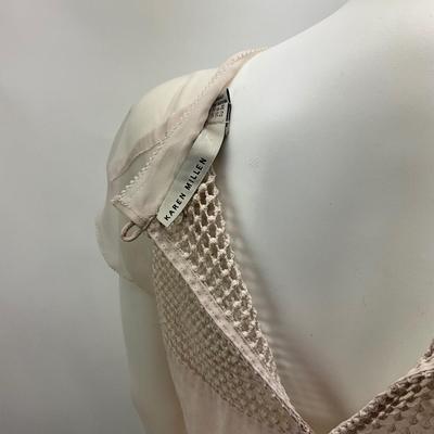 Lot 1560. Calvin Klein Black Skirt & Karen Miller Lacy Top