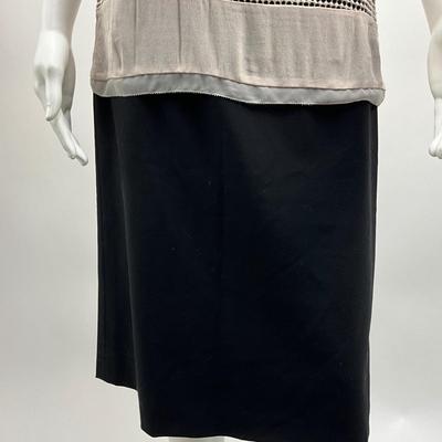 Lot 1560. Calvin Klein Black Skirt & Karen Miller Lacy Top