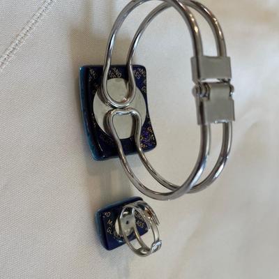 Mutant Glass bracelet and ring