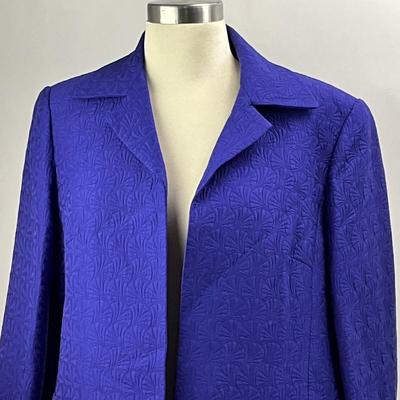 1550 Nina McLemore Purple Blazer