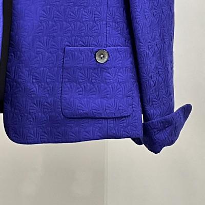 1550 Nina McLemore Purple Blazer