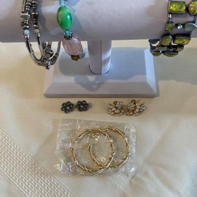 3 bracelets & 3 earrings