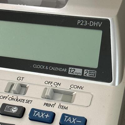 CANON ~ P23-DHV ~ Clock, Calendar & Calculator