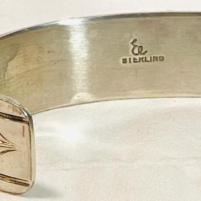 Sterling Native Cuff