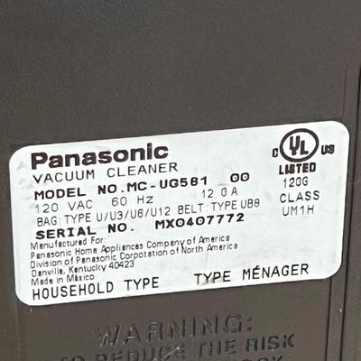 PANASONIC ~ Performance Plus Platinum Vacuum Cleaner