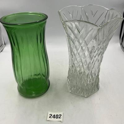 Glass vases