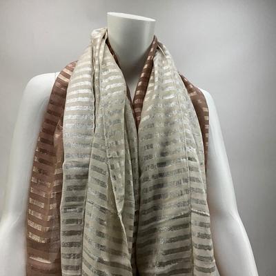 Lot 1575. Lot of J. Crew Metallic Scarves/Wraps