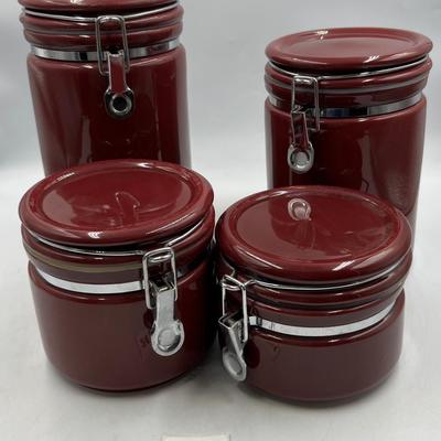 Ceramic food containers