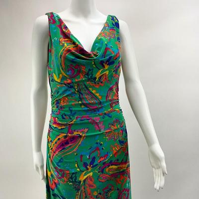 1581 Lauren By Ralph Lauren Floral Dress