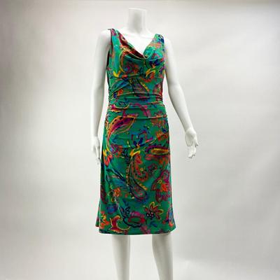 1581 Lauren By Ralph Lauren Floral Dress