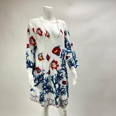 Lot 1587. SOFT SURROUNDINGS Angelfish Tunic