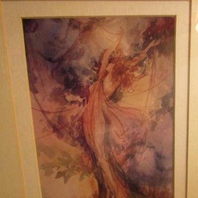 Framed Signed and Numbered Art Print- Approx 11
