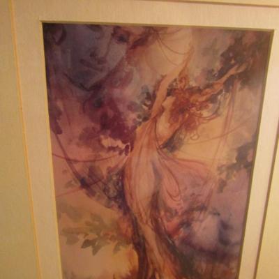 Framed Signed and Numbered Art Print- Approx 11