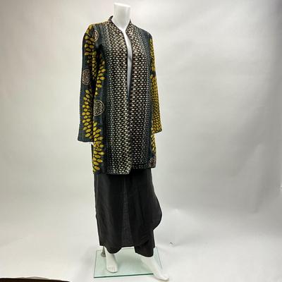 1585 Quilted Boho Jacket & Thai Silk Pants