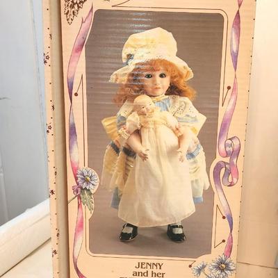 Lot #90  Jenny & the Bye-Lo Doll - 1st in Royal Orleans series by Jan Hagara - Human Hair