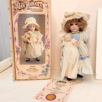 Lot #90  Jenny & the Bye-Lo Doll - 1st in Royal Orleans series by Jan Hagara - Human Hair