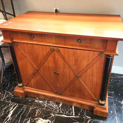 Lot #96  Vintage TV Cabinet w/Motor that raises TV - WORKS