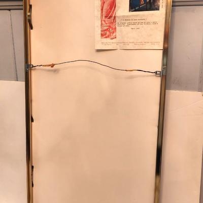 Lot #97  "Gemini" Artwork by Anthony di Marco - Plastic on Foam Core - Listed Artist