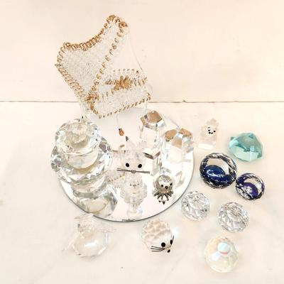 Lot #99  Crystal What Not Lot!