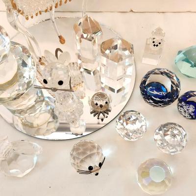 Lot #99  Crystal What Not Lot!