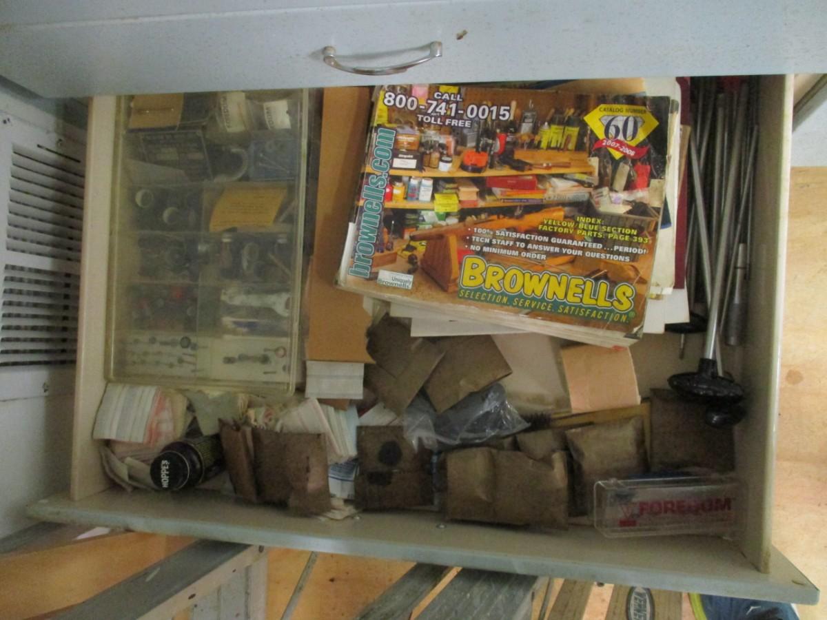 Drawer 3 Gun Cleaning Supplies & Dremel Sanding Supplies