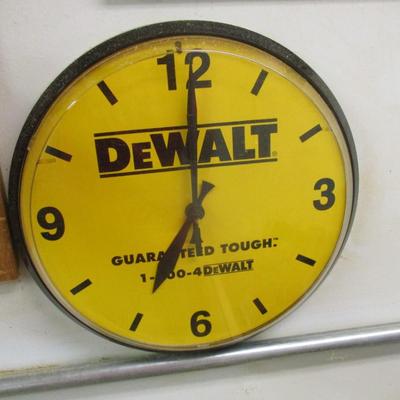 DeWalt Wall Clock