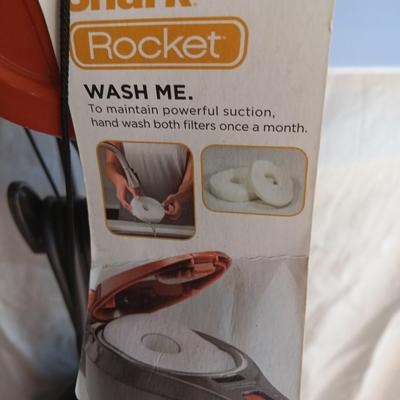 Rocket Shark Vacuum cleaner with never used attachments