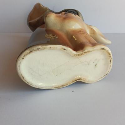 Vintage Royal Copley Deer Doe, Fawn Head Planter Vase