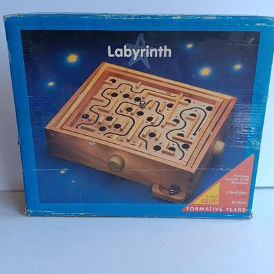 Wooden Labyrinth game