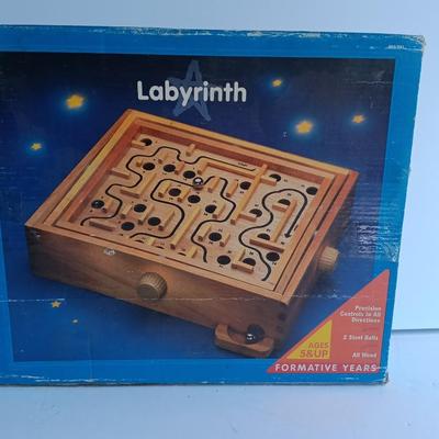 Wooden Labyrinth game