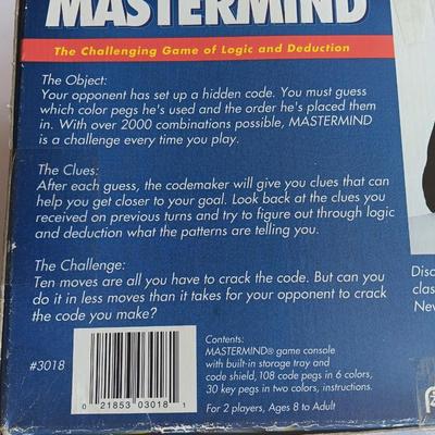 Mastermind game and Scrabble Crossword game