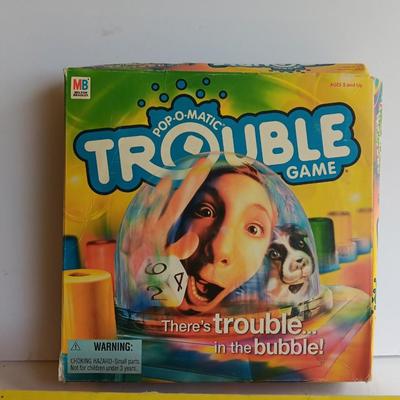 Pop-o- Matic Trouble game and Operation Game